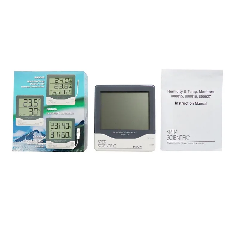 Nhiệt kế đo nhiệt độ phòng 800016 - Sper Scientific - Ảnh 3 | Le Quoc Equipment