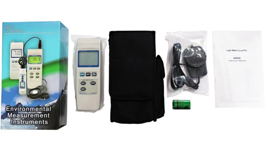 Máy đo độ sáng lux 840020 - Sper Scientific - Ảnh 6 | Le Quoc Equipment