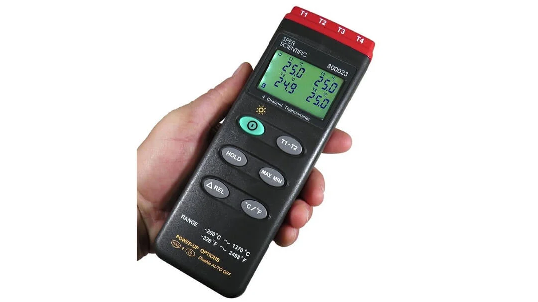 Máy đo nhiệt độ 4 kênh 800023 - Sper Scientific - Ảnh 2 | Le Quoc Equipment