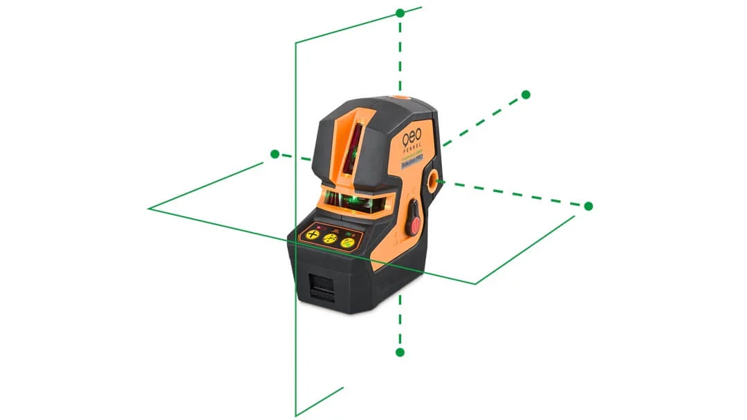 Máy cân bằng laser ngoài trời CrossPointer5 Green - Geo Fennel