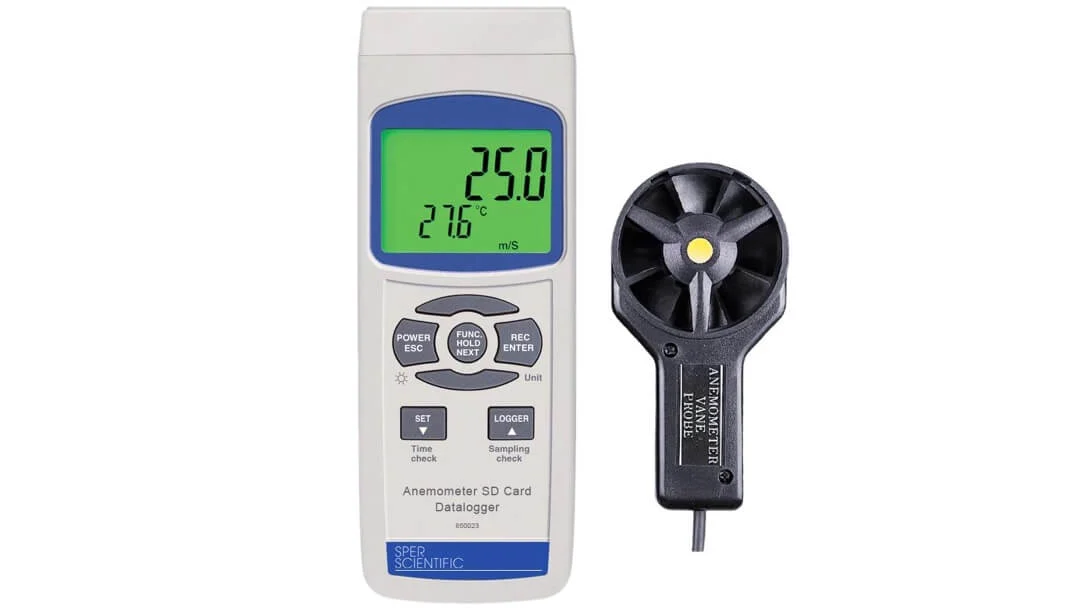 Máy đo gió và nhiệt độ Datalog 850023 - Sper Scientific