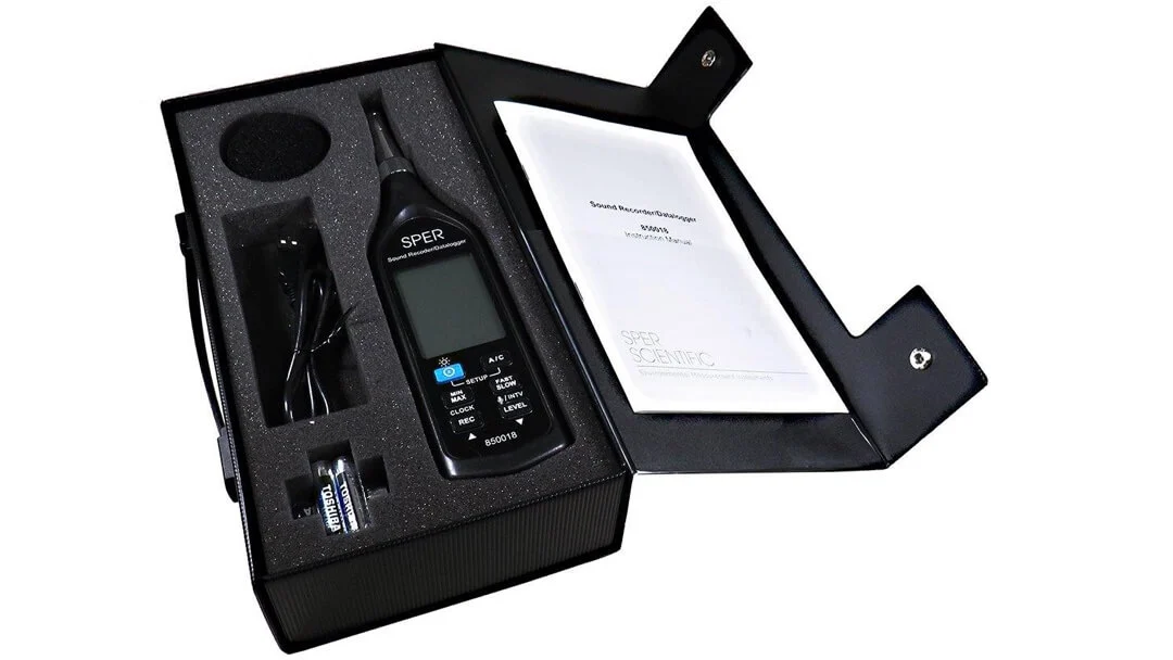 Máy đo độ ồn âm thanh Datalog 850018 - Sper Scientific - Ảnh 4 | Le Quoc Equipment