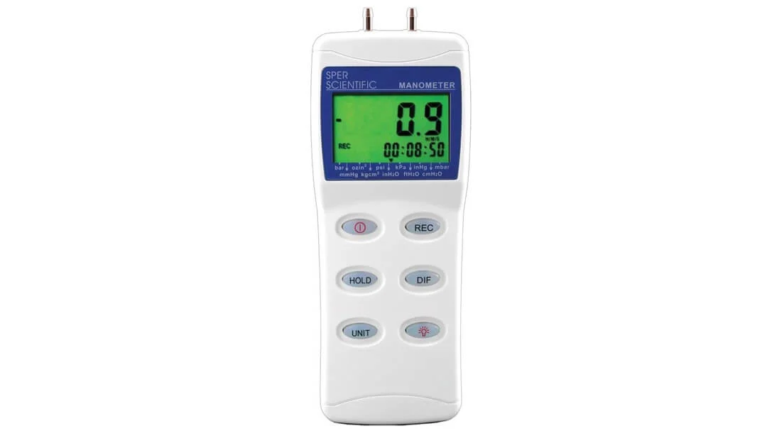 Máy đo áp suất khí và chênh áp 2 PSI - 840085 - Sper Scientific