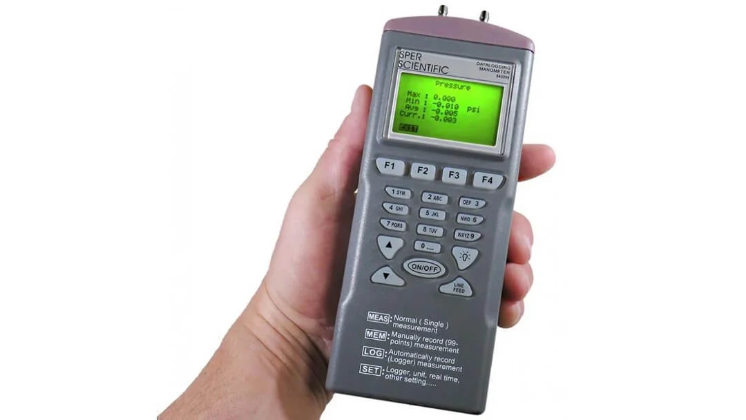 Máy đo áp suất vi sai, Datalog, cầm tay - 840086 - Sper Scientific - Ảnh 3 | Le Quoc Equipment