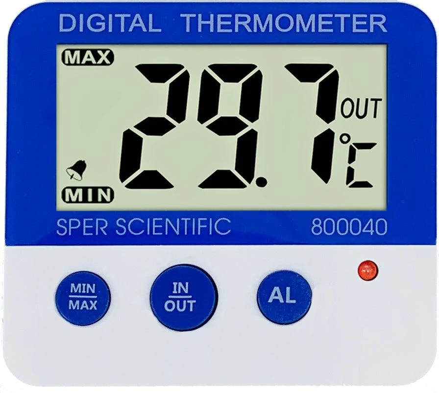 Màn hình theo dõi nhiệt độ cảm biến rời 800040 - Sper Scientific - Ảnh 2 | Le Quoc Equipment