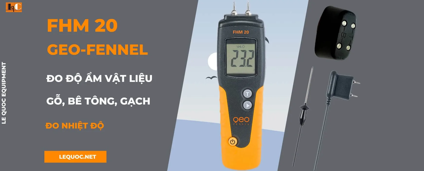 Máy đo độ ẩm gỗ FHM 20: Giải pháp Hoàn Hảo cho Việc Đo Độ Ẩm Gỗ và Nhiệt Độ